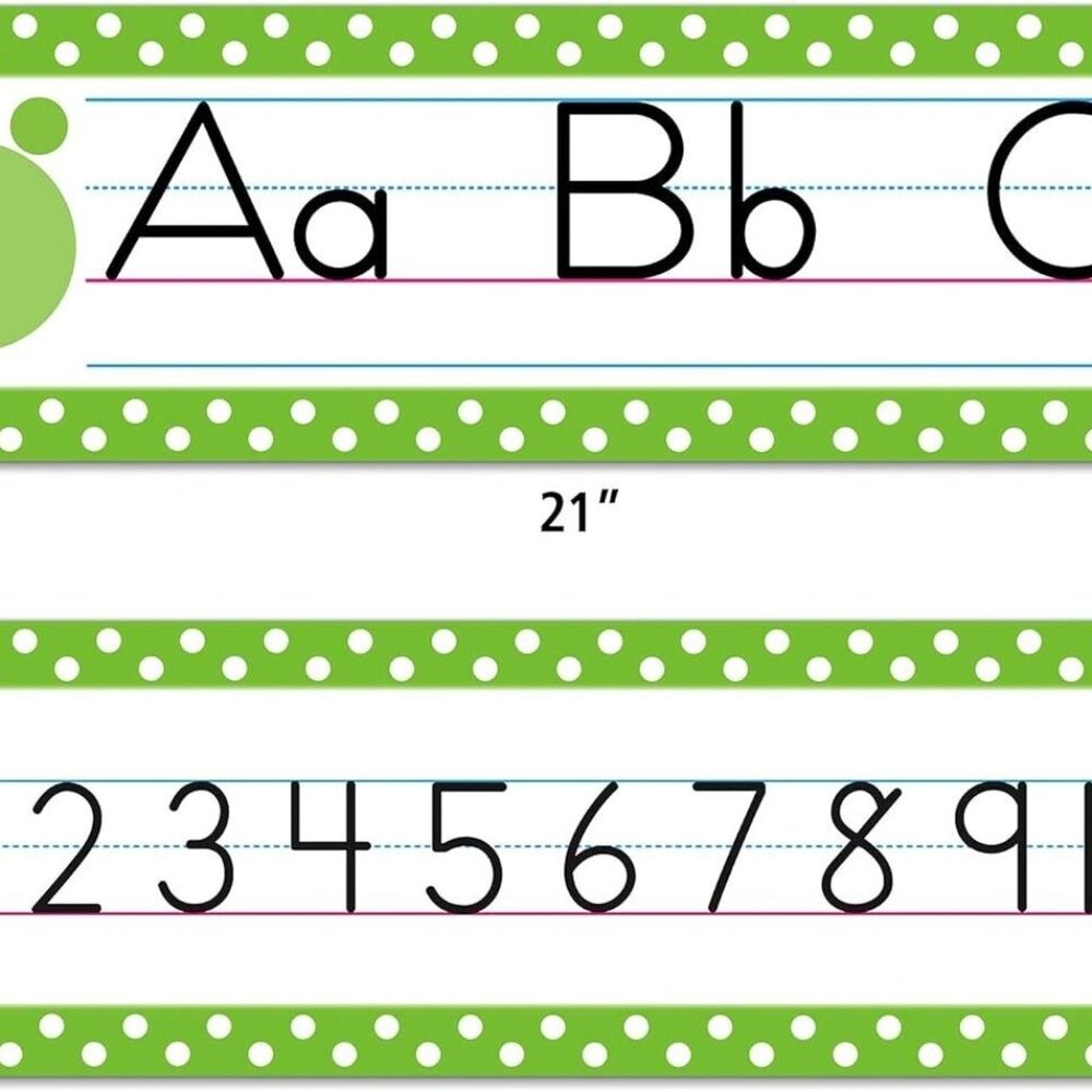 Teacher Created Resources Traditional Printing Mini Bulletin Board, Green